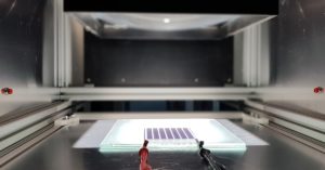 Testing perovskite solar cells glass lamination