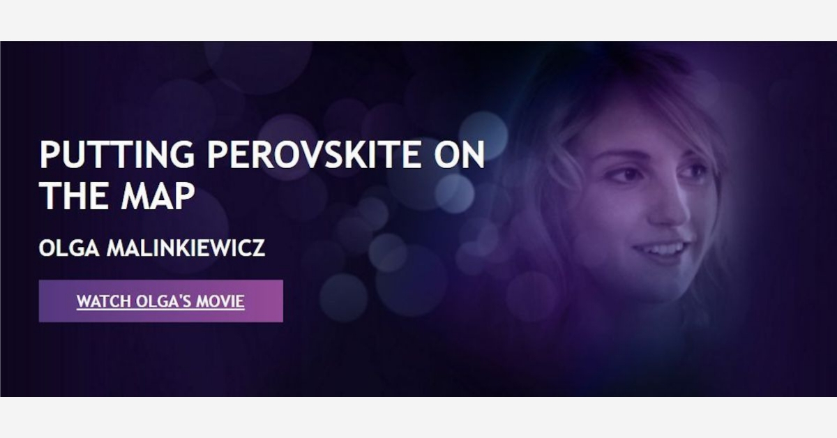 Putting perovskite on the map (The Bright Minds Challenge)