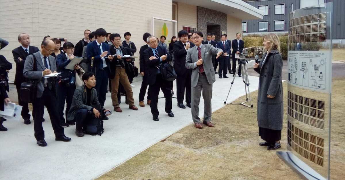 Henn-na Hotel in Japan, world's most technologically advanced hotel, officially features perovskite technology developed by Saule Technologies