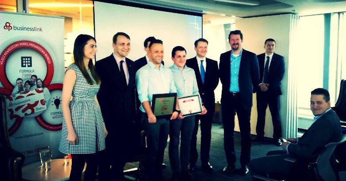 Saule Technologies with the "Start-up of the year" title