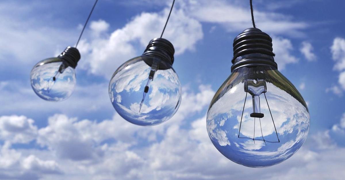 Three lightbulbs