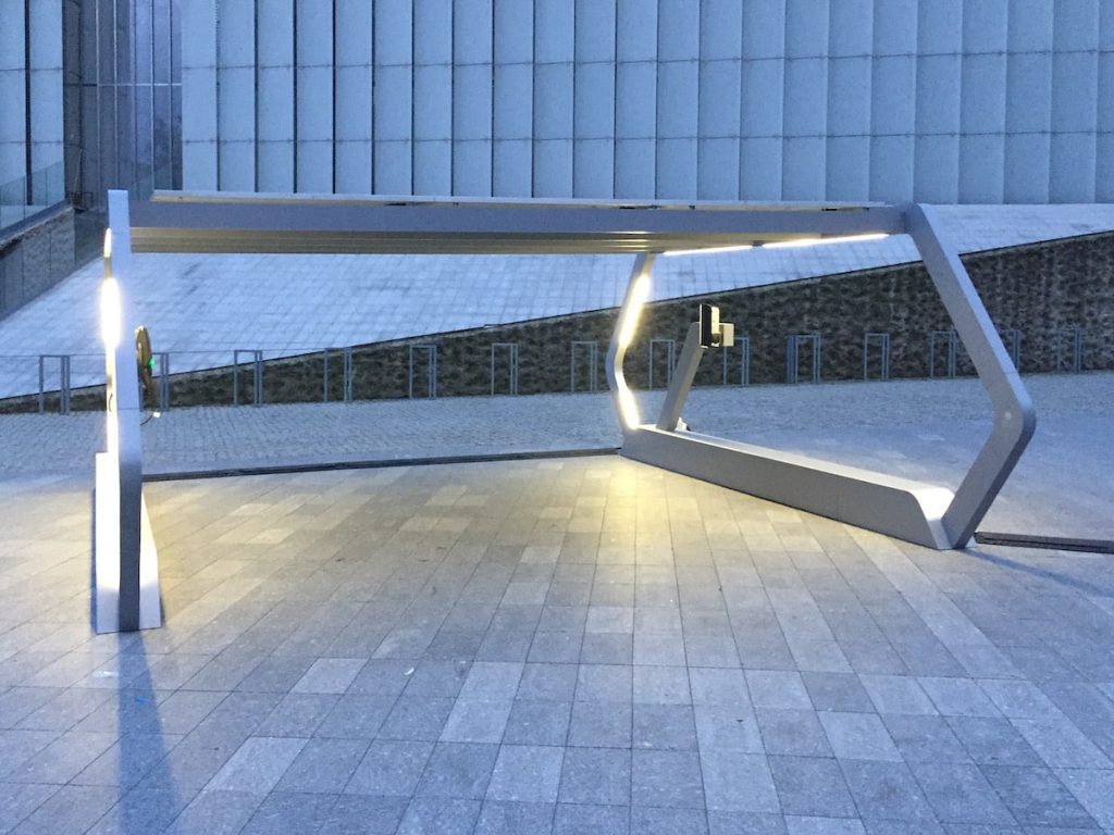 Solar Carport - presentation in Lublin, Poland