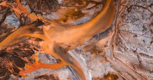Abstract image showing hazardous impacts on the environment